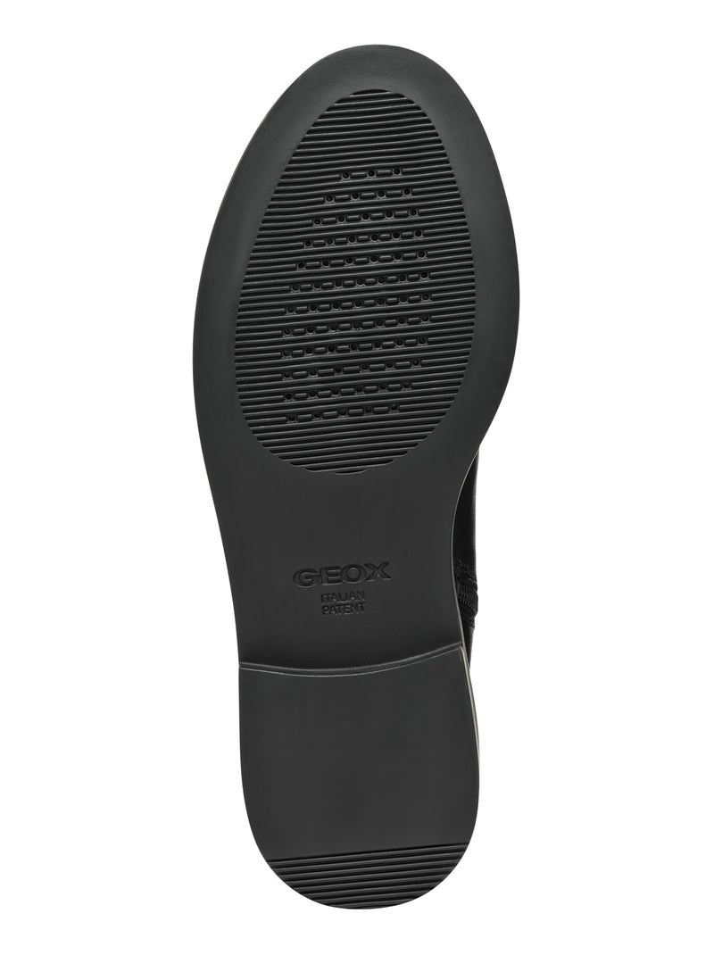 Bottines Cuir Geox Serilda Noir - Kiabi