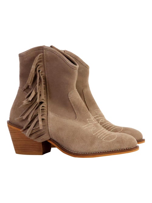 Bottines Cuir Kaporal Jylia - Kiabi