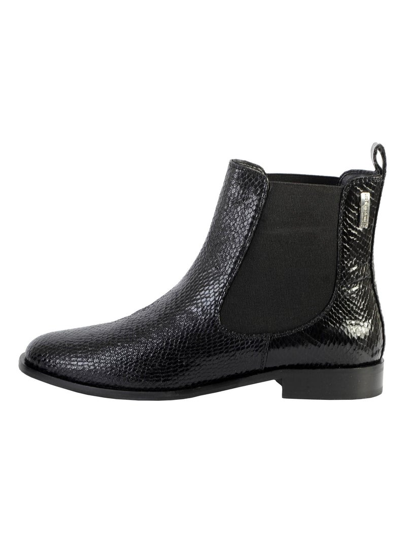Bottines Cuir Les Tropeziennes Par M.Belarbi Alibi Noir - Kiabi