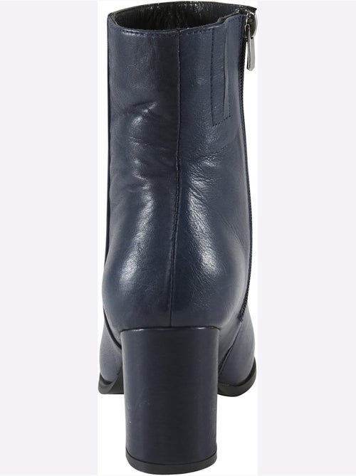 Bottines Cuir Nappa De Vache - Taille Standard - helline - Kiabi