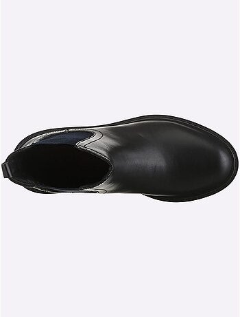 Bottines Cuir Nappa De Vache - Taille Standard - Helline