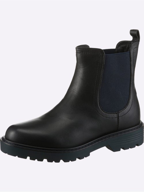 Bottines Cuir Nappa De Vache - Taille Standard - Helline - Kiabi Bottines Cuir Nappa De Vache - Taille Standard - Helline - Kiabi