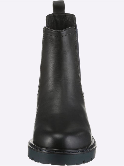 Bottines Cuir Nappa De Vache - Taille Standard - Helline - Kiabi Bottines Cuir Nappa De Vache - Taille Standard - Helline - Kiabi