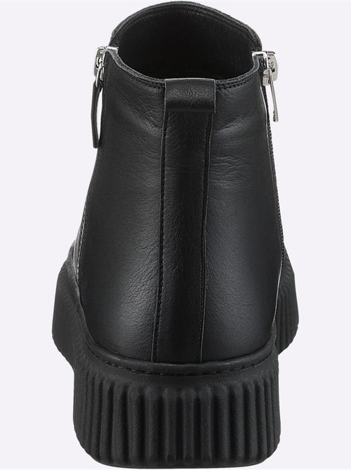 Bottines Cuir Nappa De Vache - Taille Standard - helline - Kiabi