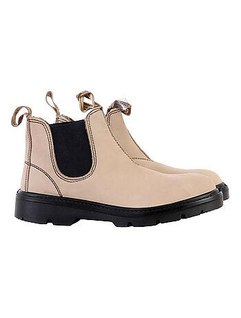 Bottines Cuir Natural World