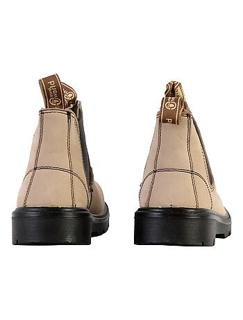 Bottines Cuir Natural World