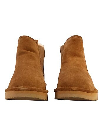 Bottines Cuir Natural World