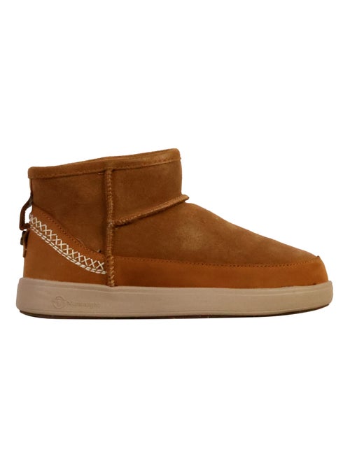 Bottines Cuir Natural World - Kiabi