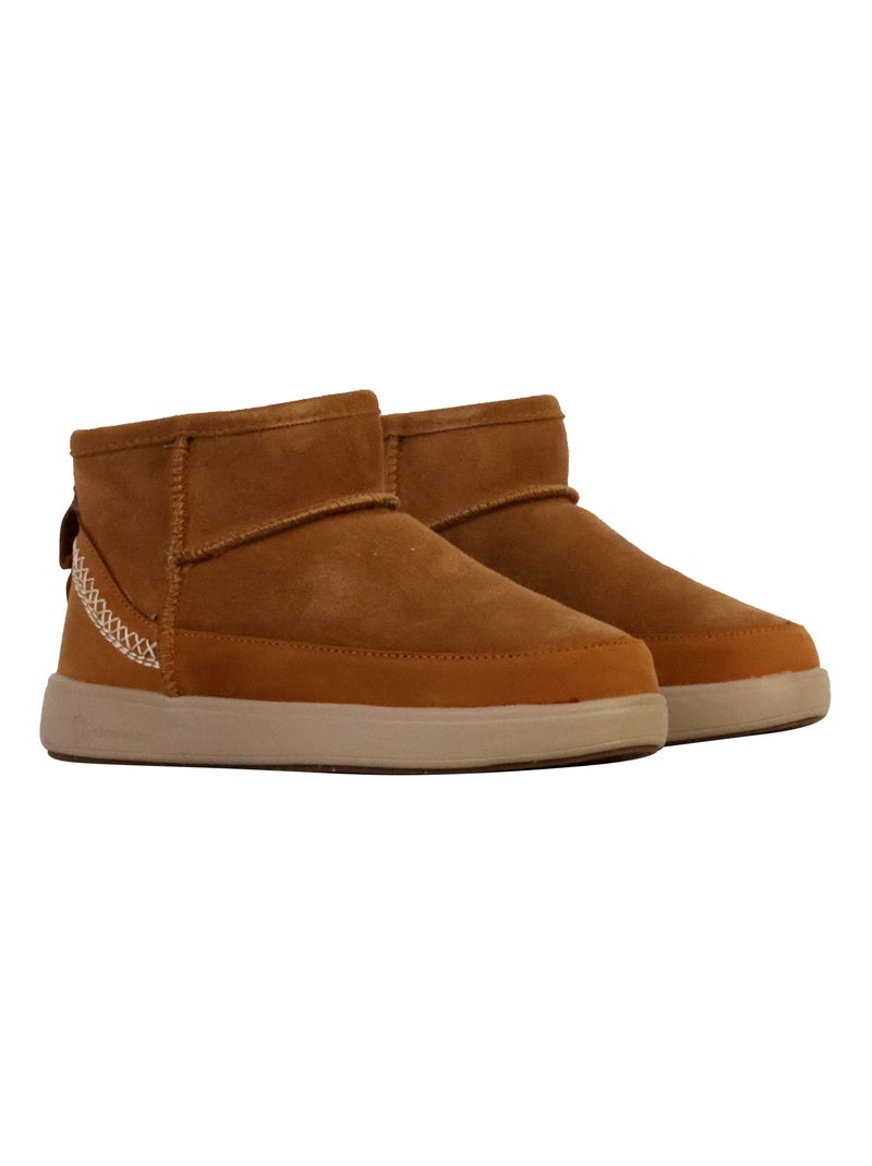Bottines Cuir Natural World Camel - Kiabi