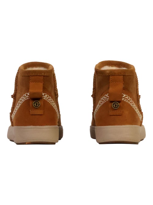 Bottines Cuir Natural World - Kiabi