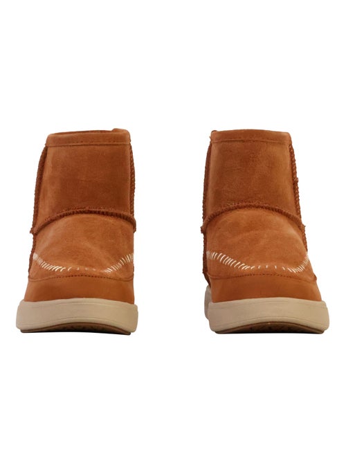 Bottines Cuir Natural World - Kiabi