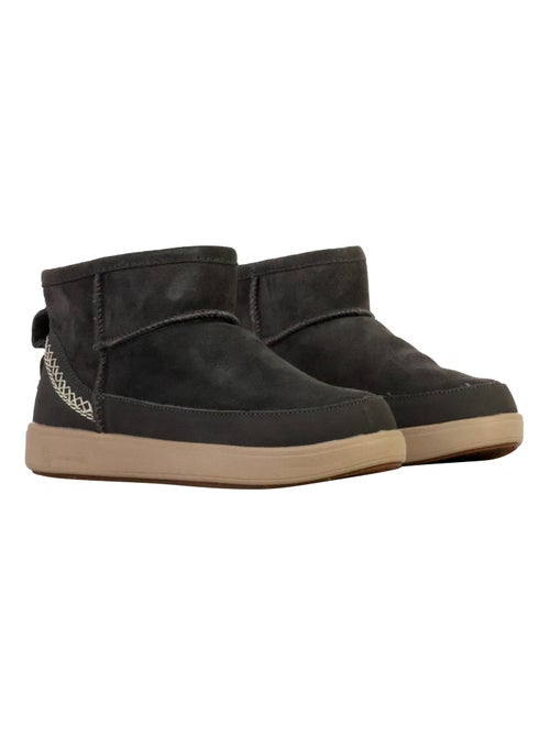 Bottines Cuir Natural World - Kiabi