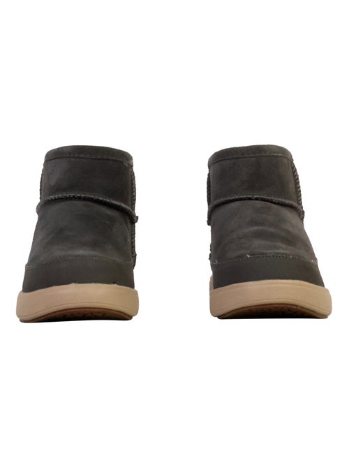 Bottines Cuir Natural World - Kiabi