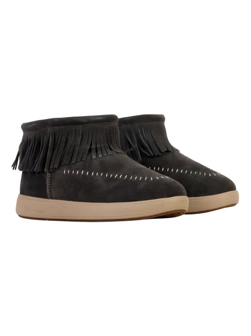 Bottines Cuir Natural World - Kiabi