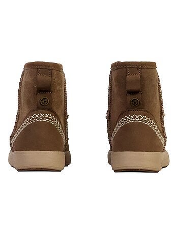 Bottines Cuir Natural World