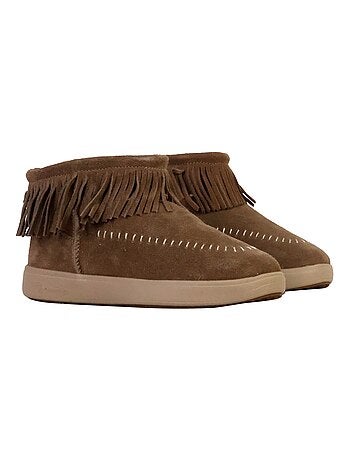 Bottines Cuir Natural World