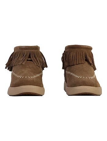 Bottines Cuir Natural World
