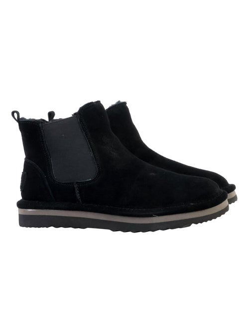 Bottines Cuir Natural World - Kiabi