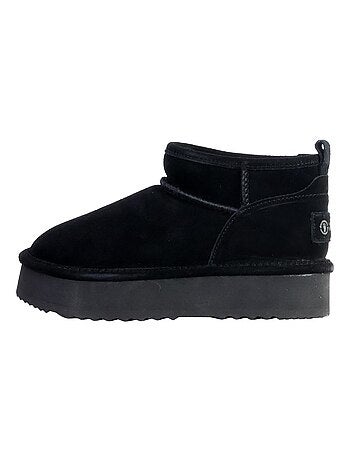 Bottines Cuir Natural World