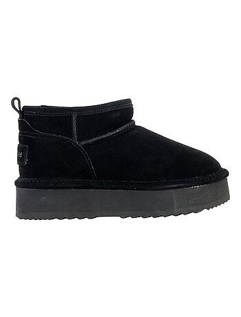 Bottines Cuir Natural World