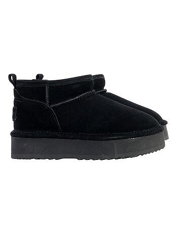 Bottines Cuir Natural World