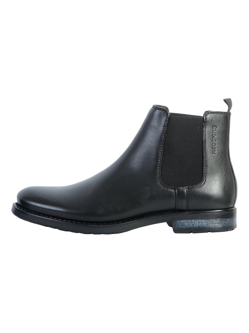 Bottines Cuir Redskins Nathan Noir - Kiabi