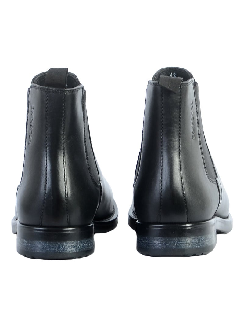 Bottines Cuir Redskins Nathan Noir - Kiabi