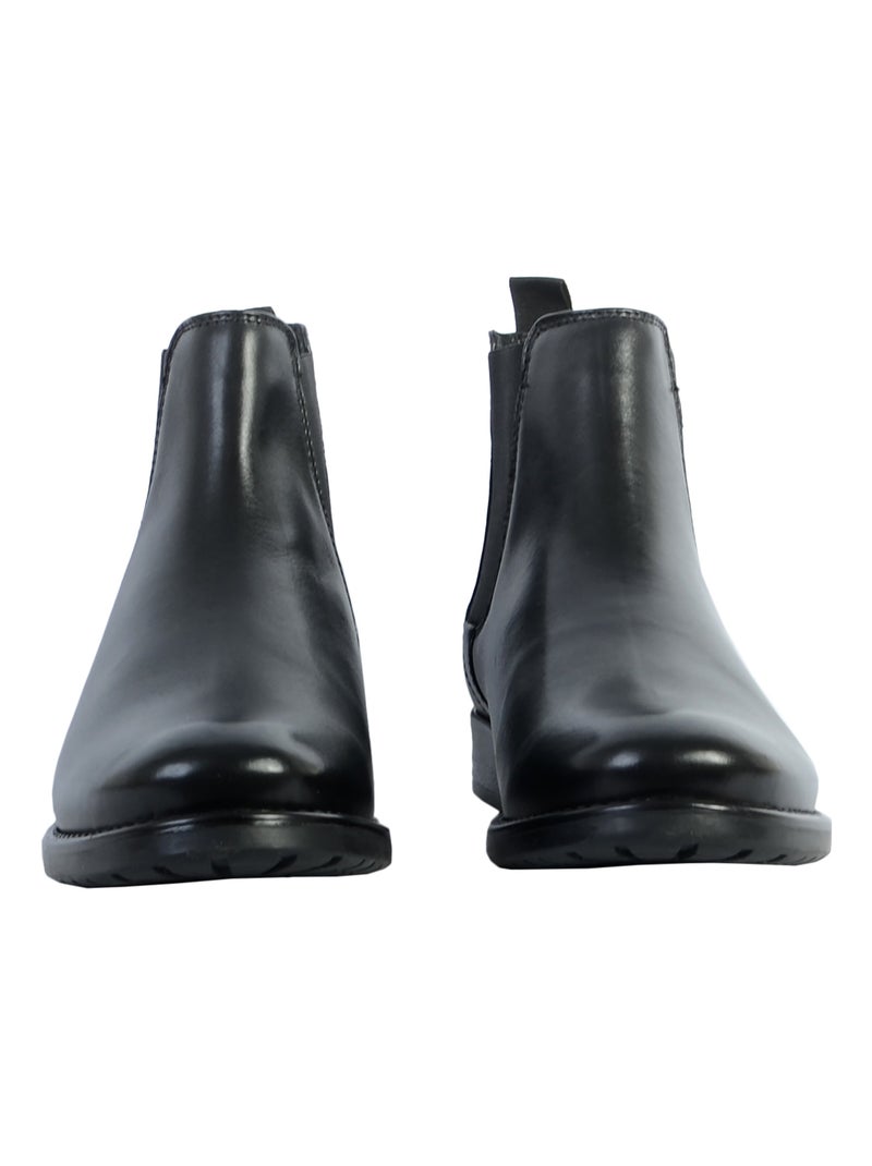 Bottines Cuir Redskins Nathan Noir - Kiabi