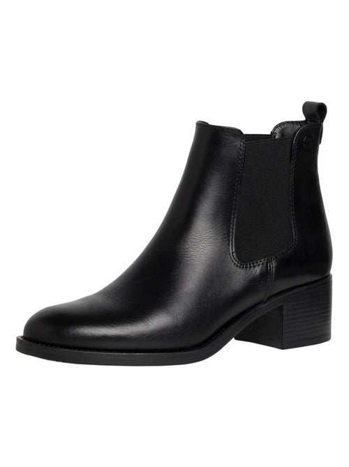 Bottines Cuir Tamaris Chelsea - Kiabi
