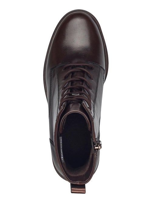 Bottines Cuir Tamaris - Kiabi