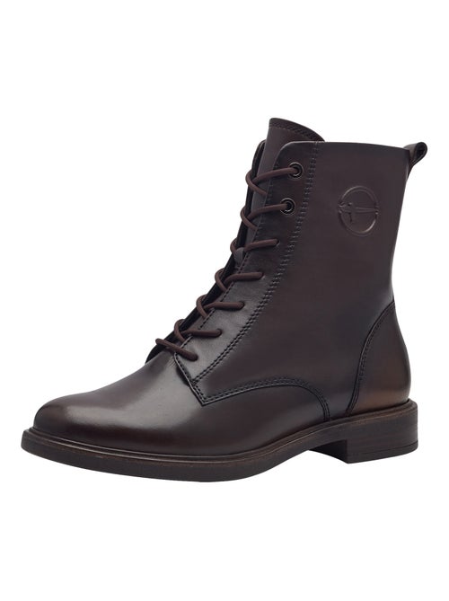 Bottines Cuir Tamaris - Kiabi