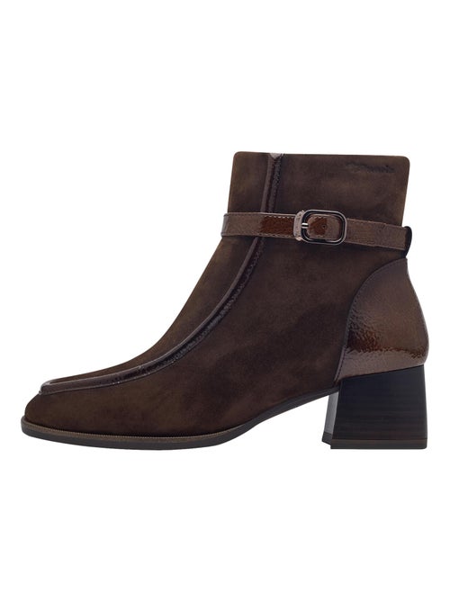 Bottines Cuir Tamaris - Kiabi