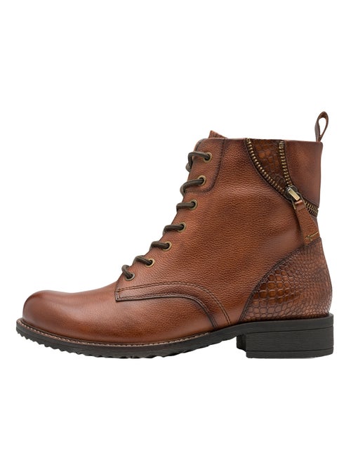 Bottines Cuir Tamaris - Kiabi