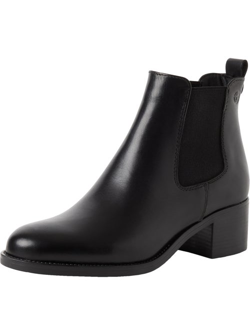 Bottines Cuir Tamaris - Kiabi
