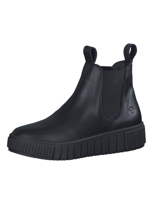 Bottines Cuir Tamaris - Kiabi Bottines Cuir Tamaris - Kiabi