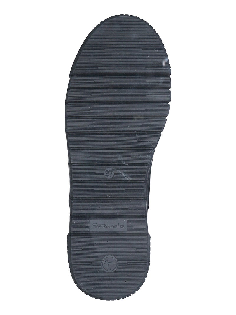 Bottines Cuir Tamaris Noir - Kiabi