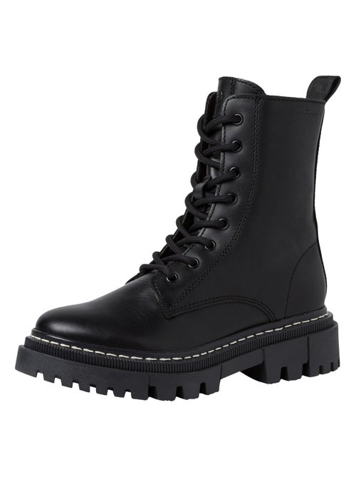 Bottines Cuir Tamaris - Kiabi Bottines Cuir Tamaris - Kiabi