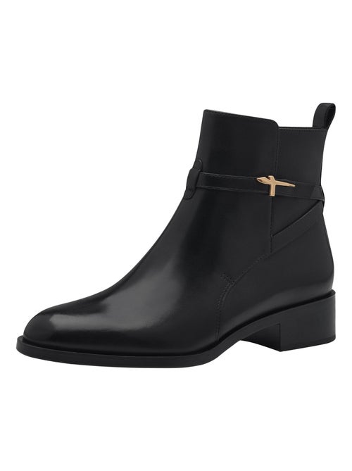 Bottines Cuir Tamaris - Kiabi