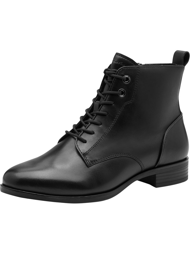 Bottines Cuir Tamaris Noir - Kiabi
