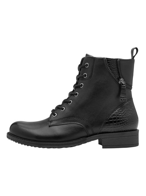 Bottines Cuir Tamaris - Kiabi