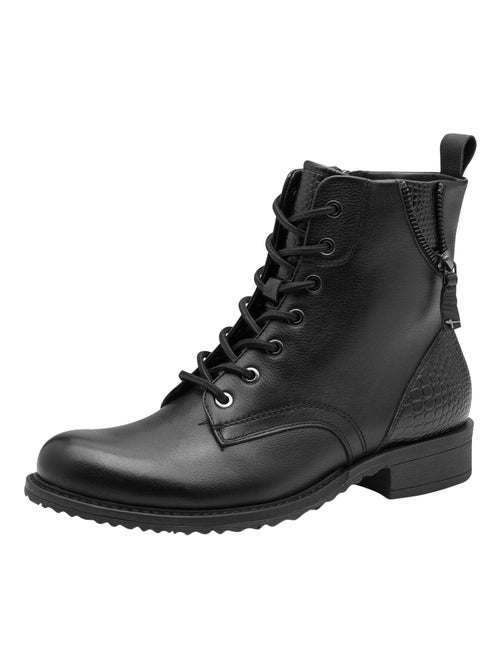 Bottines Cuir Tamaris - Kiabi