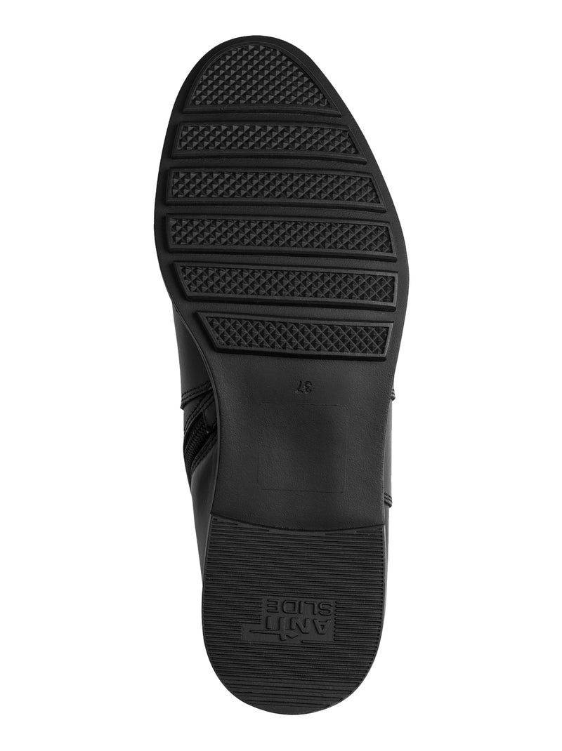 Bottines Cuir Tamaris Noir - Kiabi