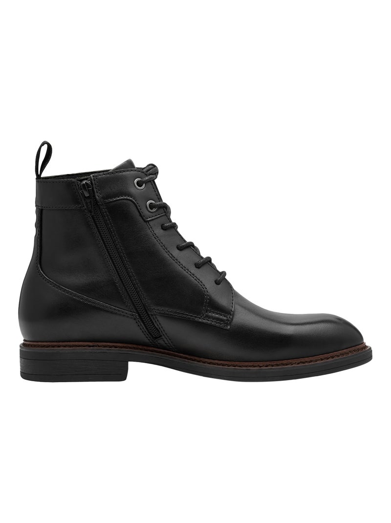 Bottines Cuir Tamaris Noir - Kiabi