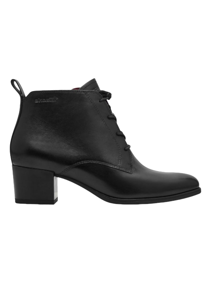 Bottines Cuir Tamaris Noir - Kiabi