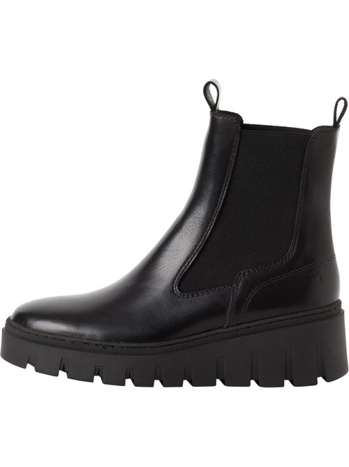Bottines cuir tamaris - Kiabi Bottines cuir tamaris - Kiabi