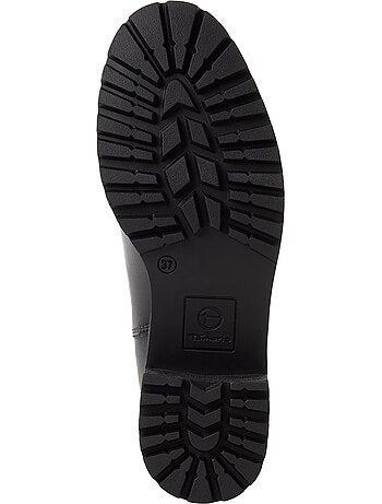 Bottines cuir tamaris