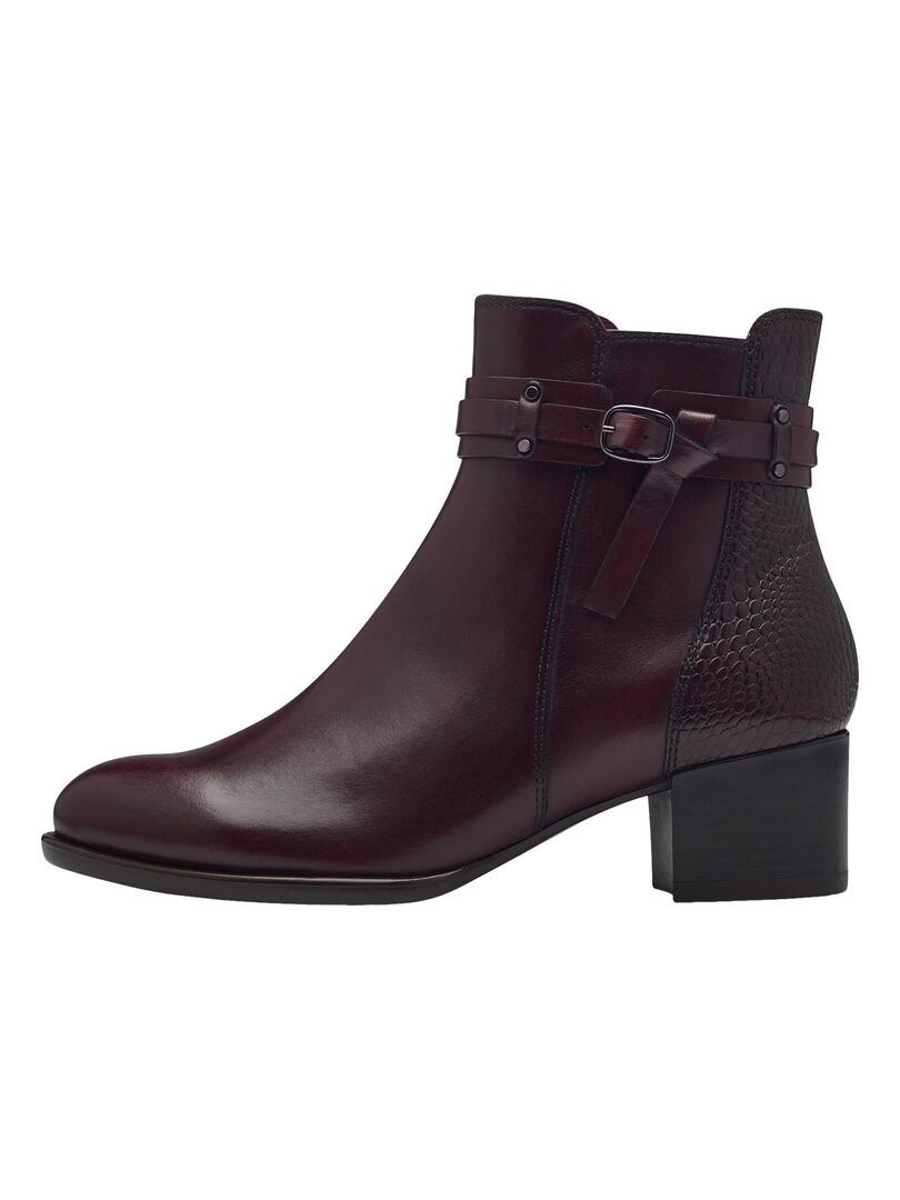 Bottines tamaris rouge online