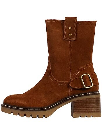 Bottines Cuir The Divine Factory Alénoa