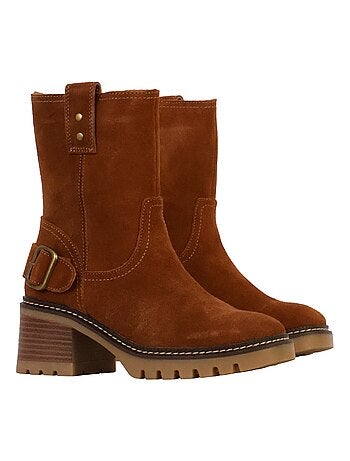 Bottines Cuir The Divine Factory Alénoa