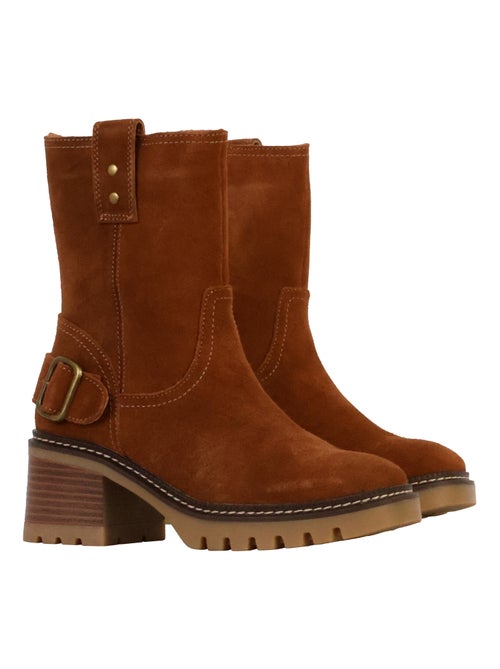 Bottines Cuir The Divine Factory Alénoa - Kiabi